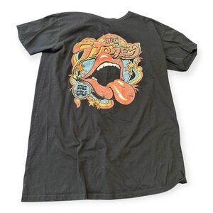 The Rolling Stones Black Tee with tongue!